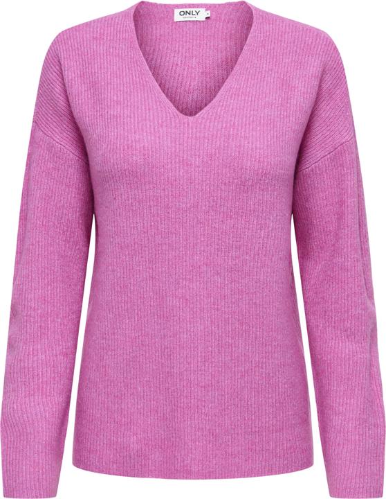 Only Onlcamilla V-Neck L/S Pullover Knt Noos