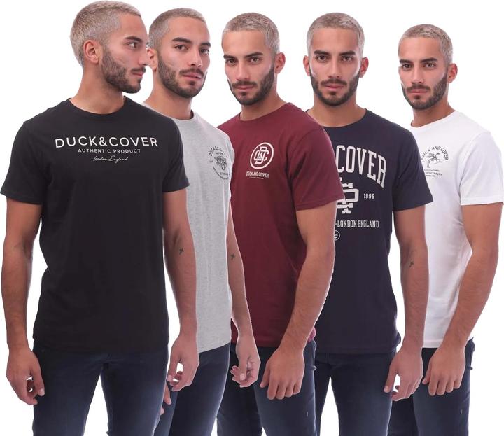 Produktbild Duck and Cover Klapstar TShirt (5erPack) (S)