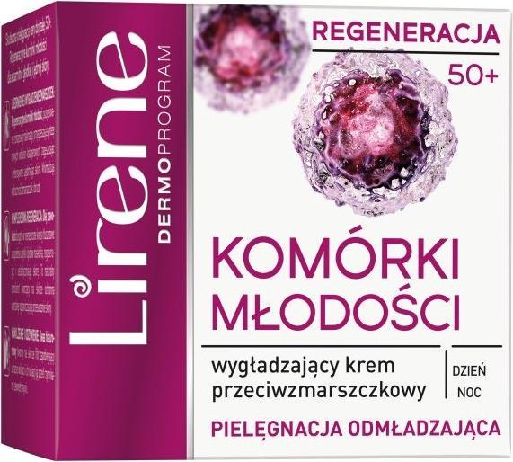 Produktbild Lirene LIRENE Dermo Regeneracja 50+ wygładzający krem przeciwzmarszczkowy Komórki Młodości 50ml (50 ml, 24h Creme)