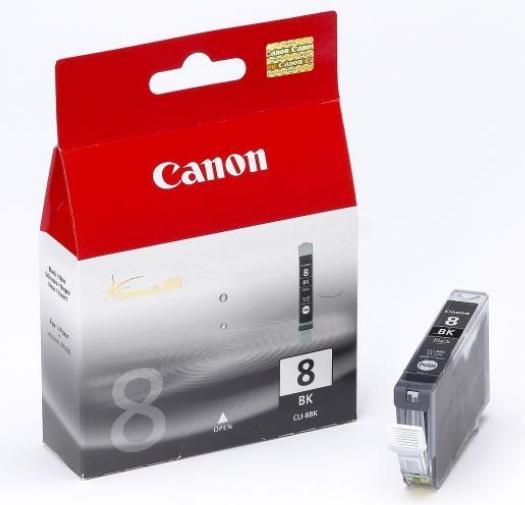 Produktbild Canon CLI-8BK Tinte schwarz Standardkapazität 1-pack blister ohne Alarm (BK)
