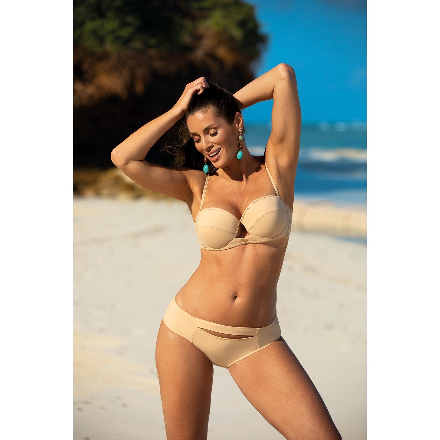 Markko, Damen, Bikini, Zweiteiler Bikini model 165830, Beige, (38)