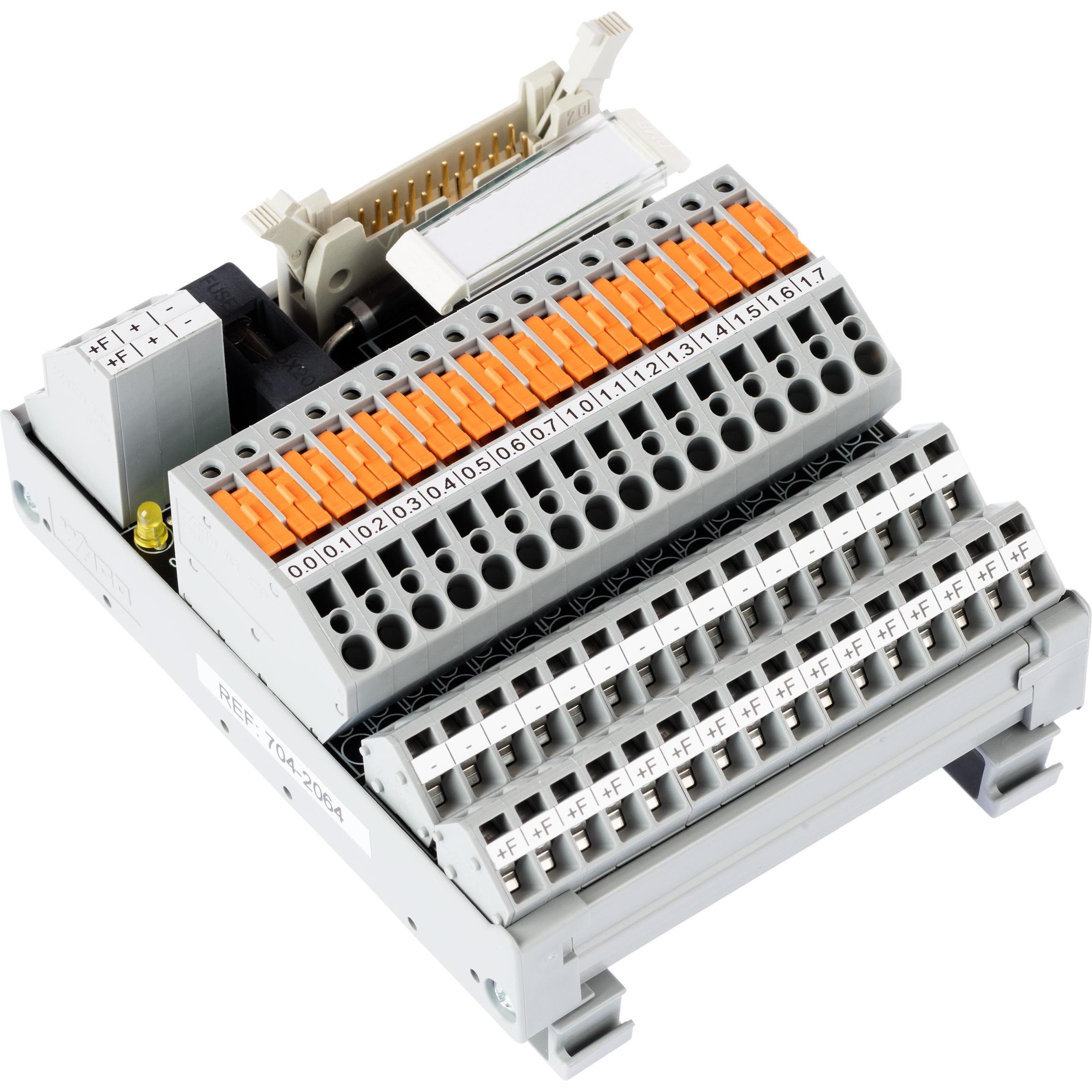 Wago Übergabemodul, Elektronikkabel + Stecker