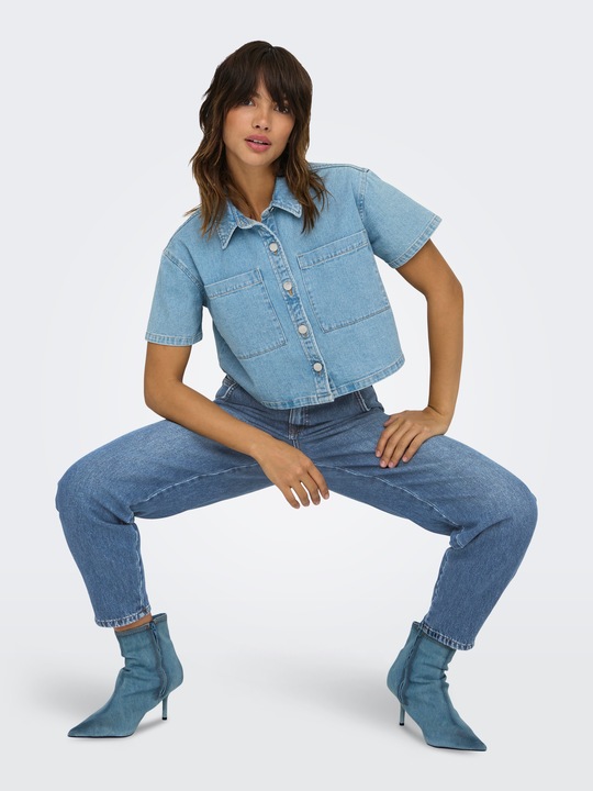 Produktbild Only ONLTROY Hohe Taille Karotte Jeans Karotte (32)