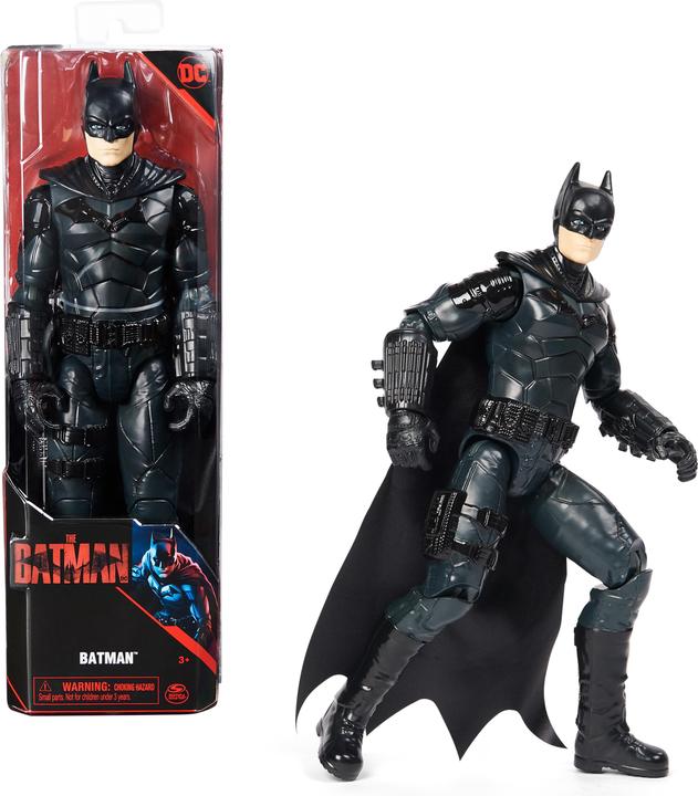 Produktbild Spin Master DC Comics Batman "The Batman" Batman-Actionfigur mit Stoffumhang im authentischen