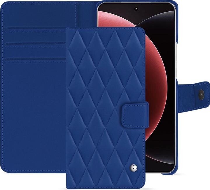 Bleu océan - Couture ( Nappa - Pantone #15458a)