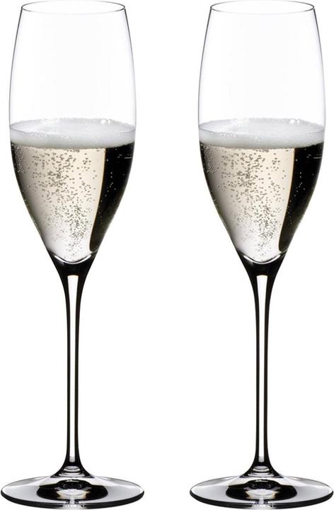Actual product image Riedel Champagne Glass Vinum (23 cl, 2 Glasses, Champagne glasses)