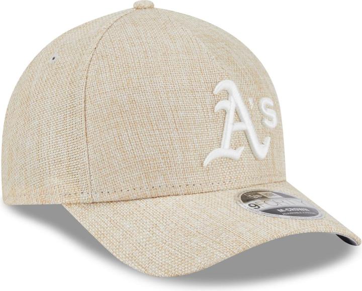 Produktbild New Era 9Forty M-Crown Cap - Weave Oakland Athletics Beige (M)