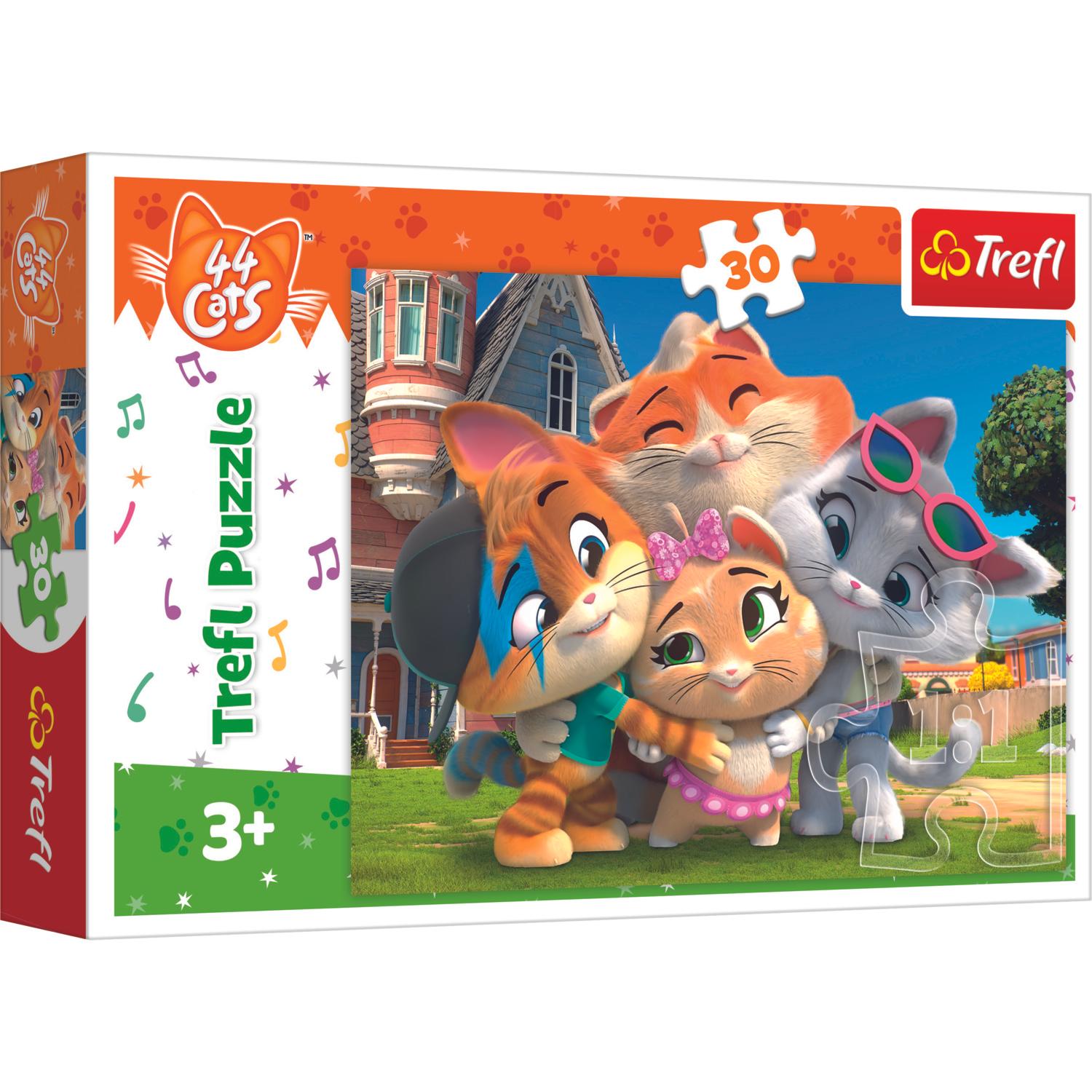 Thumbnail - Trefl Puzzle bestehen aus 30 Teilen und wurden für alle kleinen Puzzle-Liebhaber entworfen. Wenn es fertig (30 Teile)