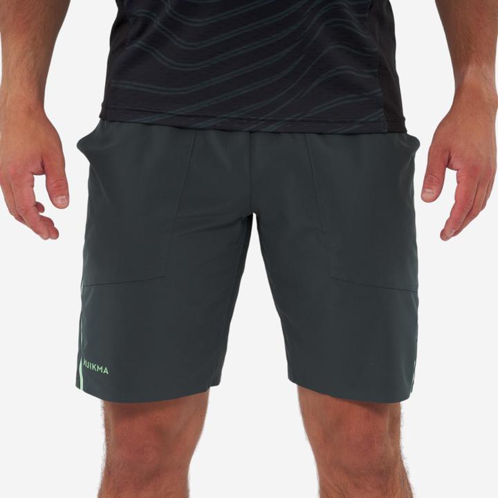 Actual product image Kuikma Men's paddle shorts breathable - Dry+ green (S)