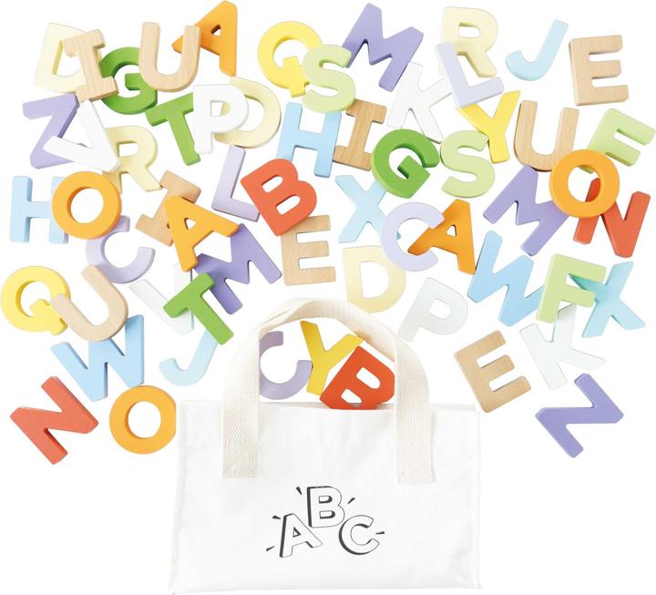 Le Toy Van Lettres dans un petit sac