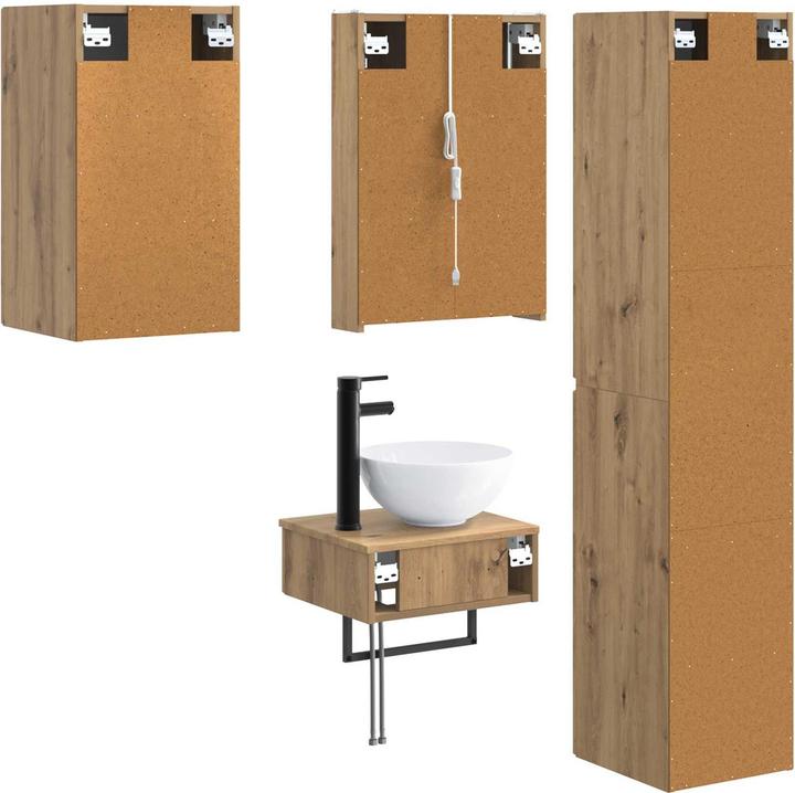 Produktbild vidaXL Badezimmerschrank-Set