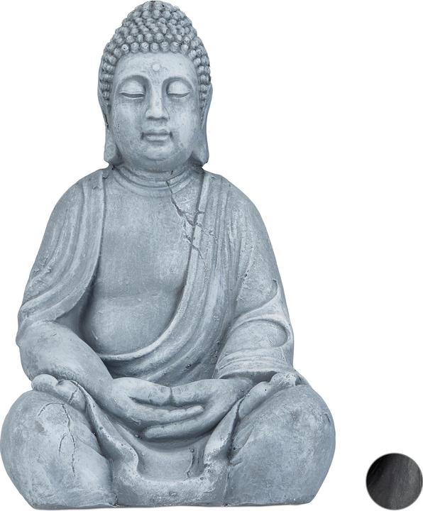 Relaxdays Buddha Figur