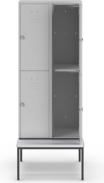 Actual product image Wolf Half height wardrobe with bench base (80 cm, 214 cm)