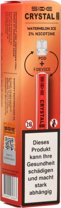 Image du produit SKE Kit de démarrage Crystal Plus Pastèque (Glace à la pastèque)