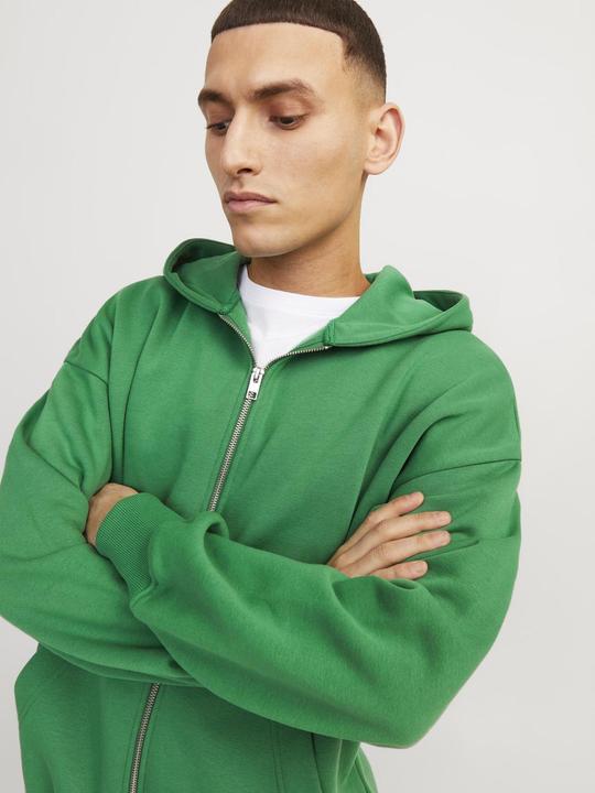 Produktbild Jack & Jones Plain Zip hoodie Kapuzenpullover mit Reissverschluss (L)