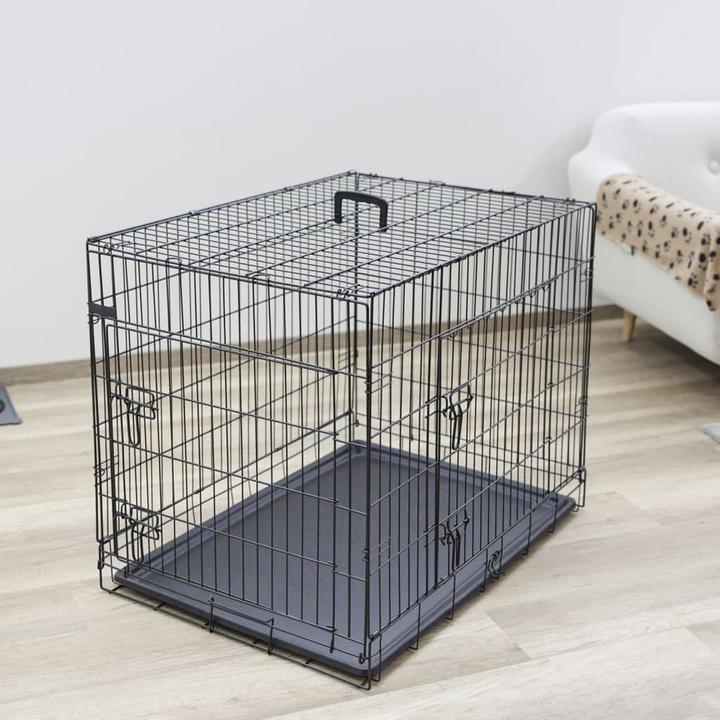 Produktbild Kerbl Gittertransportbox (Hund, Katze, Faltbar)