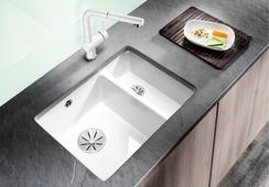Actual product image Blanco Subline 350/150-U (Undermount sink, 56.70 cm, 45.60 cm)