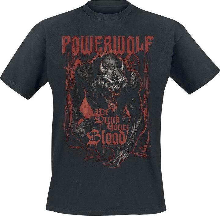 Produktbild Powerwolf We Drink Your Blood (M)