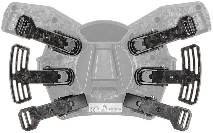 Actual product image Asetek Carbon Paddles Kit (PC)