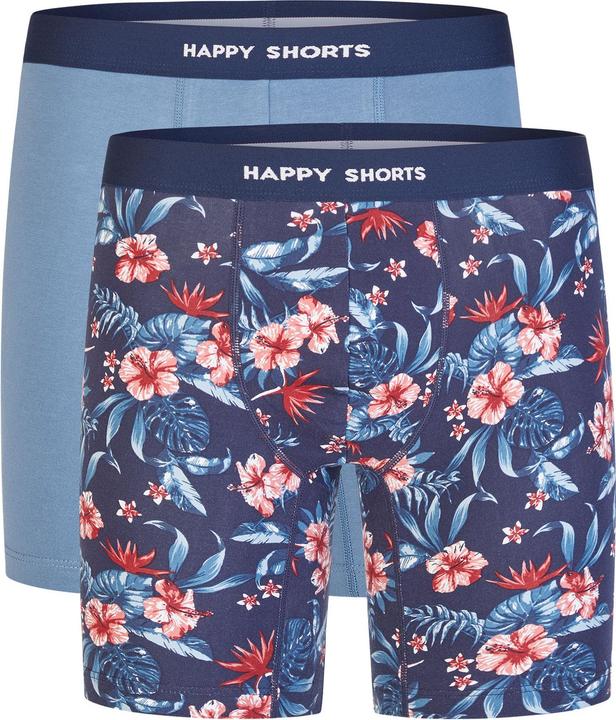 Produktbild Happy shorts Boxer Jersey Long (XL, 2er Pack)