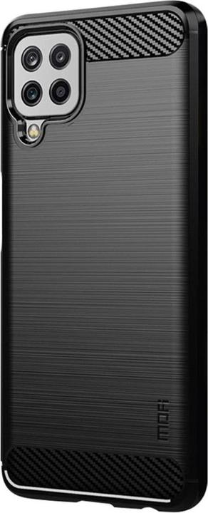 Actual product image Cover-Discount Galaxy A22 4G - metal carbon look hull red (Samsung Galaxy A22)