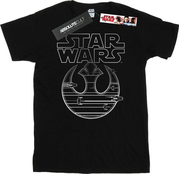 Produktbild Star Wars The Last Jedi Resistance Logo Metallic TShirt (L)