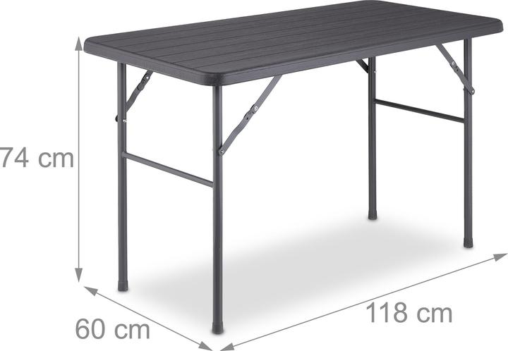 Image du produit Relaxdays Gartentisch (118 cm)