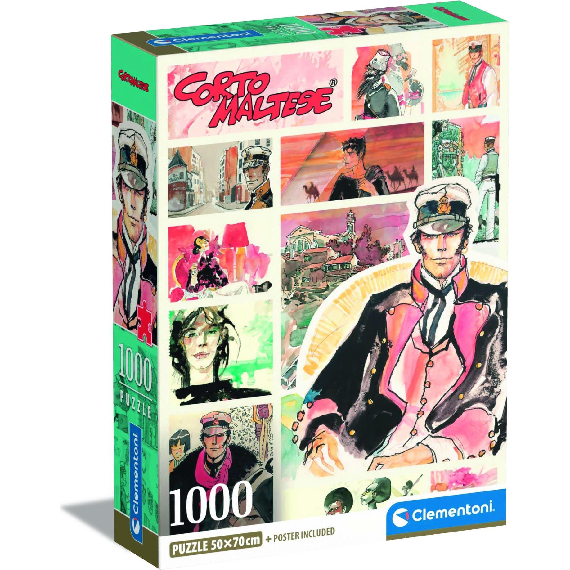 Clementoni 1000 Pz - Corto Maltese (1000 Teile)