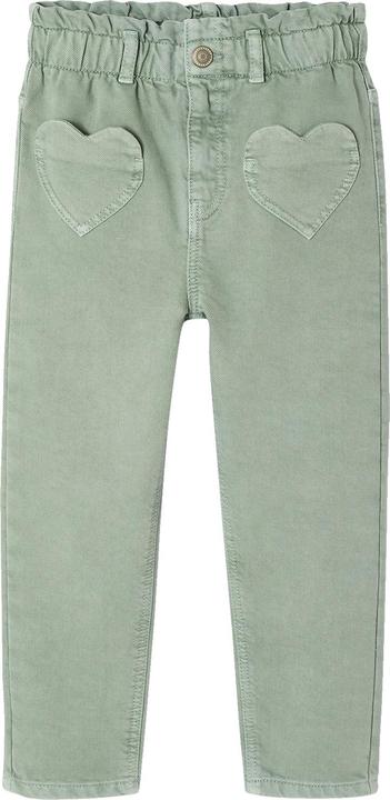 Produktbild Vertbaudet Mädchen Paperbag-Hose mit Herztaschen (146)