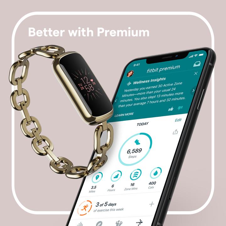 Image du produit Fitbit Gorjana édition spéciale luxe (17.50 mm)