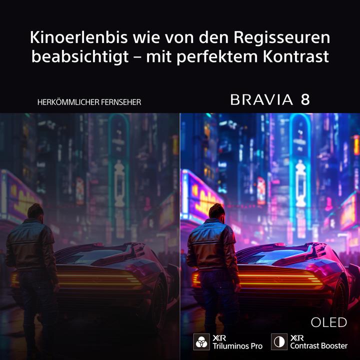 Image du produit Sony K55XR8APAEP (55", Bravia 8A, OLED, 4K, 2025)