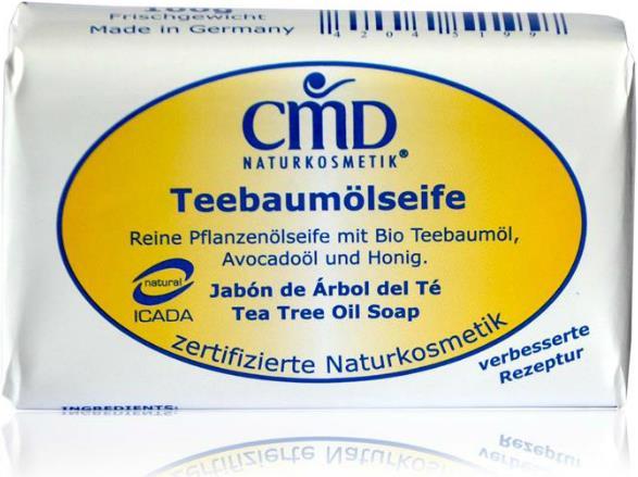 CMD Naturkosmetik Teebaumölseife (Neue Verpackung – Verbesserte Rezeptur)