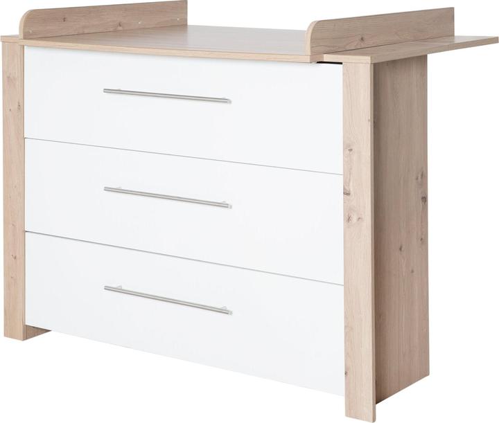 Image du produit Roba Ensemble pour chambre d'enfant Malo (Unité de changement, Armoires pour enfant, Lit de bébé)