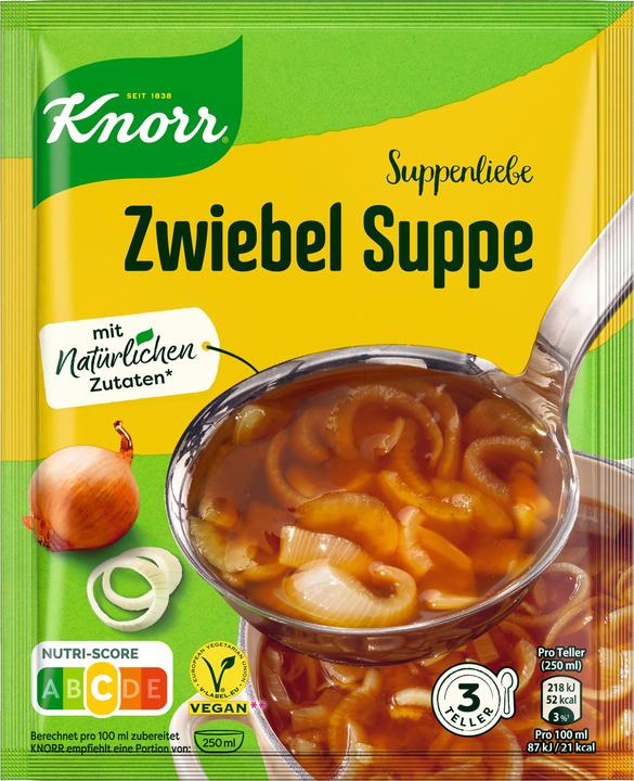 Actual product image Knorr Soup Love Onion Soup makes 750 ml (750 ml)