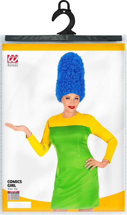 Produktbild Widmann COMICS GIRL (Kleid, Perücke), M (M)