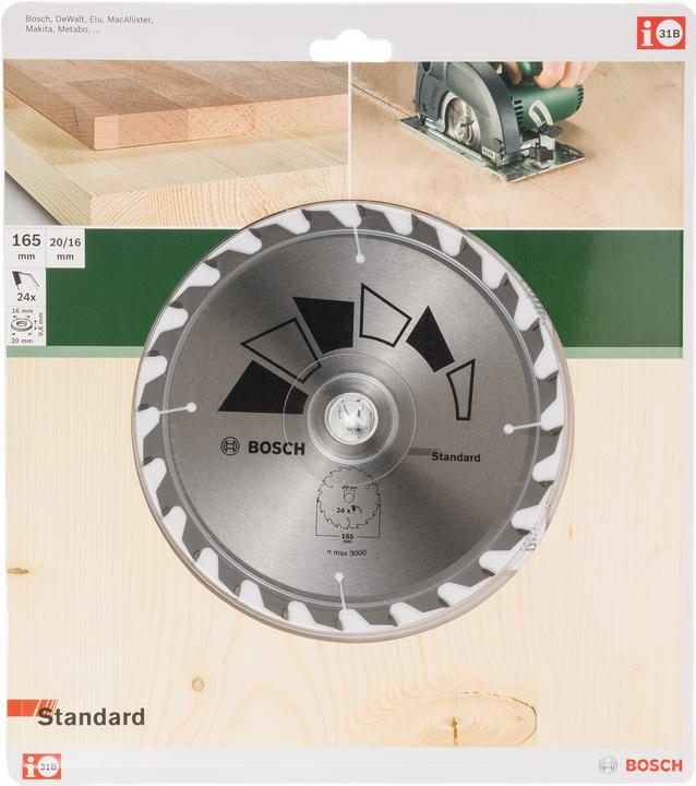 Productafbeelding Bosch Zubehör Cirkelzaagblad STANDAARD