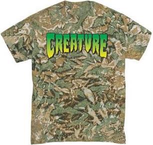 Actual product image Creature Logo Regular T-Shirt (S)