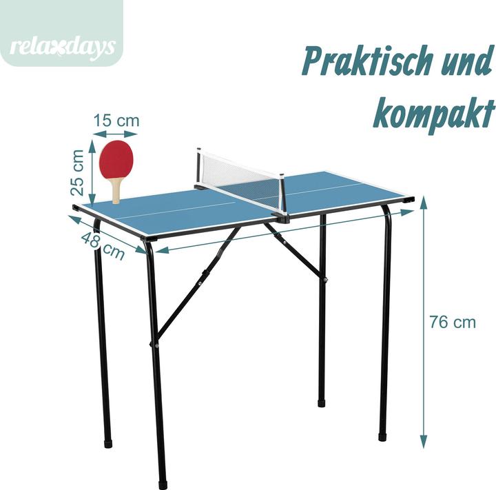 Image du produit Relaxdays Mini-table ping-pong