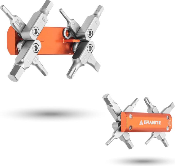 Image du produit Granite Stash Multitool, outil rangé dans la potence, minitool de haute qualité, monté dans le tube de