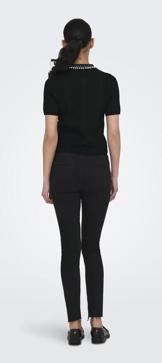 Produktbild Only Normal geschnitten Polokragen Strickoberteil Polo (M)