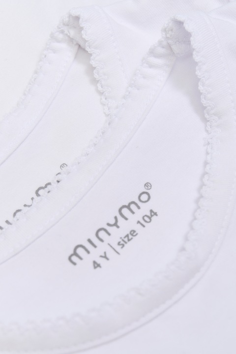 Actual product image Minymo T-Shirt Set of 2 White Size 104 (104)