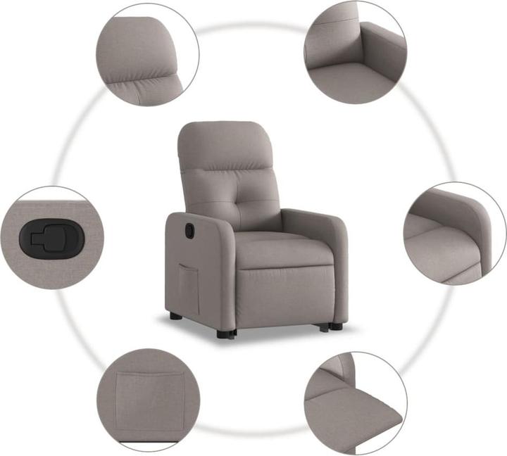 Actual product image vidaXL Relaxsessel mit Aufstehhilfe