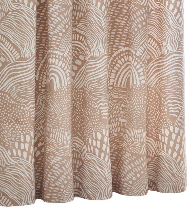 Actual product image Hoem Nola Abstract Eyelet Curtains (Pack of 2) (183 x 117 cm)