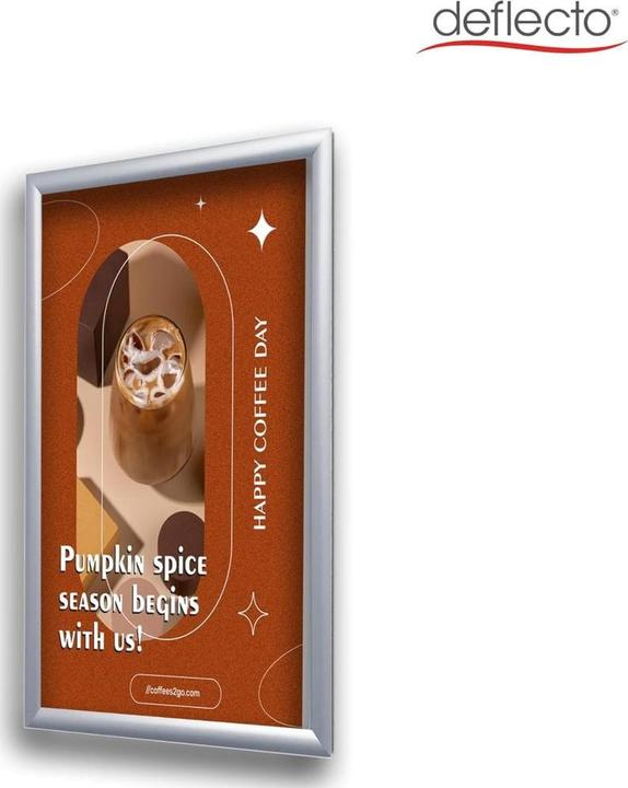 Actual product image Deflecto Snap Frame Sign Holder (A1)