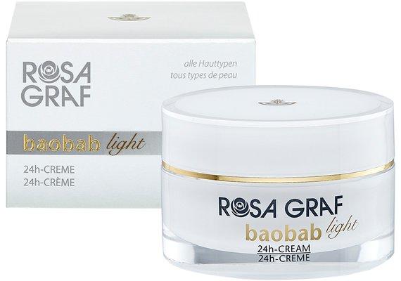 Actual product image Rosa Graf Baobab cream light 50 ml (50 ml, Day cream)