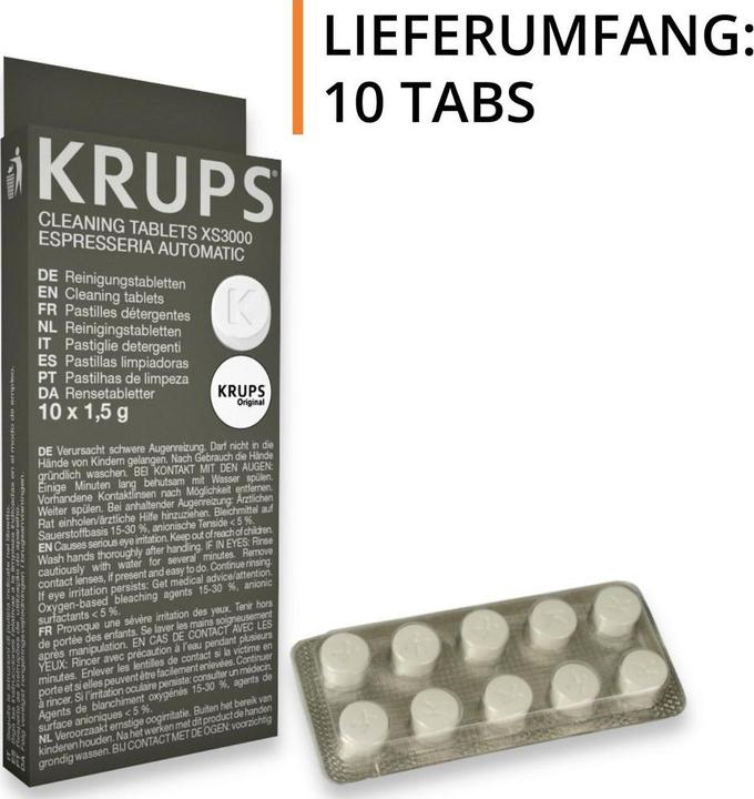 Actual product image Krups Cleaning tablets