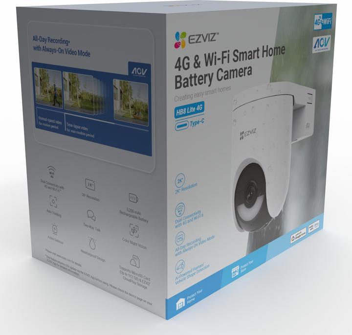 Actual product image EZVIZ HB8 Lite 4G+Wifi (2560 x 1440 Pixels)