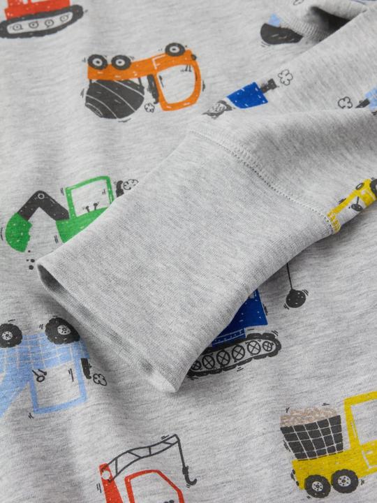 Produktbild PO.P Kinder-Pyjama Baggermotiv 2-Teiler (134, 140)
