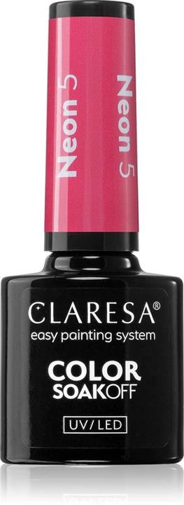 Produktbild Claresa Soak Off UV/LED Neon hybrid lacquer 5 5g (Neon)