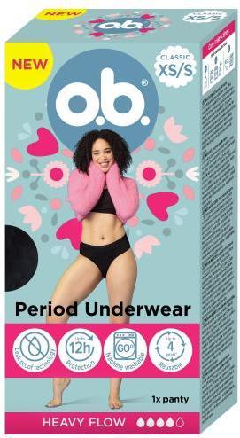 Actual product image o.b. Period Underwear (S, XS)